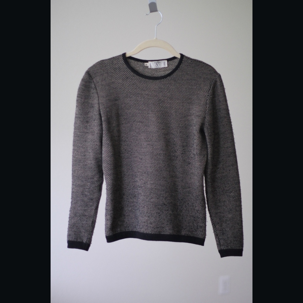 Vintage Valentino Miss V Wool Sweater